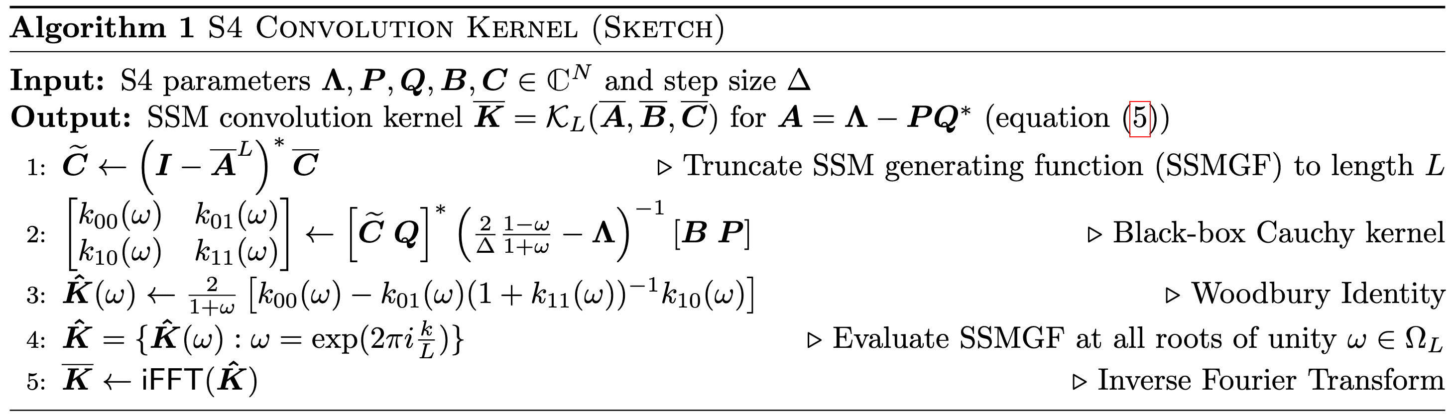 S4 Convolution Kernel (Sketch)